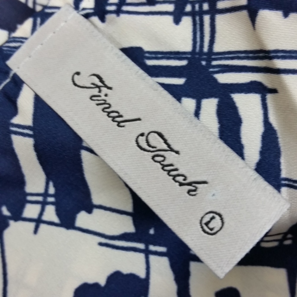 Final Touch One Shoulder Dress Size Large - Picture 5 of 6
